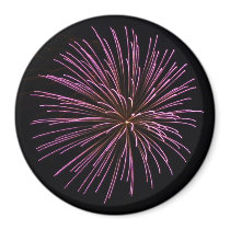 Fireworks magnets by Branwynn Fireworks magnets