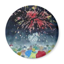 Fireworks magnets