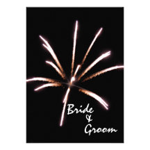 Fireworks Marriage / Elopement Announcement