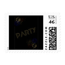 Fireworks New Years Eve Stamps