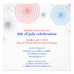 Fireworks on the Fourth Party Invitation