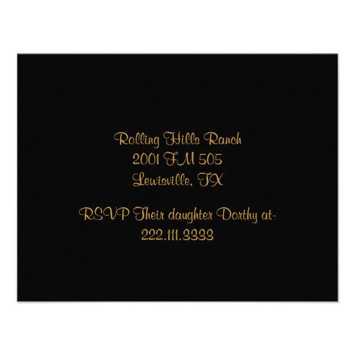 Fireworks Party Invitation