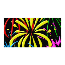 fireworks photo cards