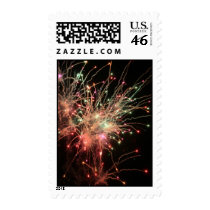 Fireworks Postage Stamps