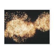 Fireworks postcard by velislav Fireworks postcard