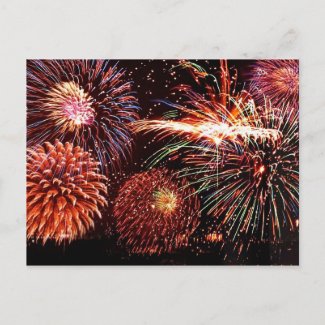Fireworks Post Cards