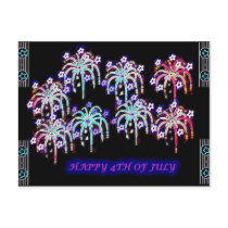 FIREWORKS postcards by KABSANNIE FIREWORKS postcards