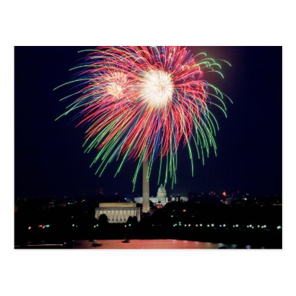 Fireworks Postcard