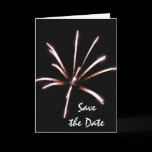 Fireworks Save the Date Announcement