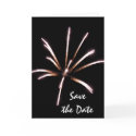 Fireworks Save the Date Announcement cards by loraseverson Fireworks Save the Date Announcement cards