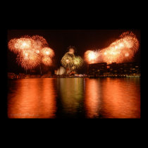 Fireworks Sydney Opera House Idol posters