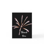 Fireworks Thank You Note