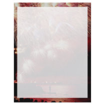 Fireworks, Toronto, Ontario, Canada Letterhead Template
