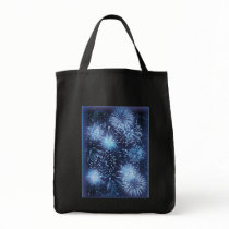 Fireworks tote bags