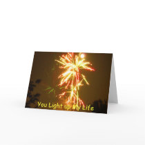 Fireworks under the Full Moon cards