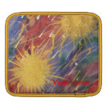 'Fireworks'  Watercolor design ipad sleeves
