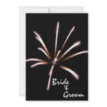 Fireworks Wedding Invitation