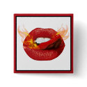 Firey Kiss Button by Spice Firey Kiss Button