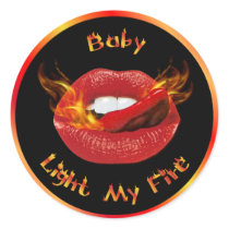 Firey Kiss Stickers by Spice Firey Kiss Stickers