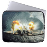 Firing Full Broadside Laptop Sleeves laptop sleeves