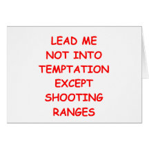 firing range cards