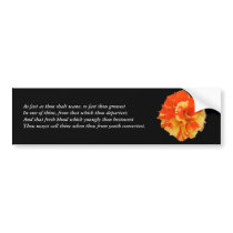 First 4 Lines of Sonnet # 11 by Shakespeare Bumper Stickers