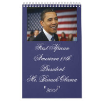 First African American... Wall Calendar