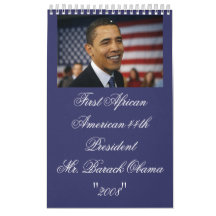 First African American... Wall Calendar