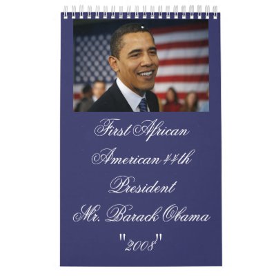 First African American... Wall Calendar by mrsjack2u