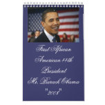 First African American... calendars