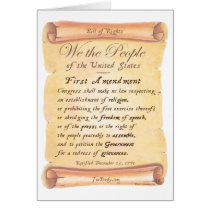 First Amendment Greeting Cards