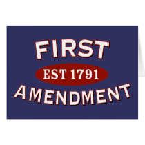 First Amendment Greeting Cards