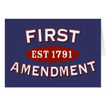 First Amendment Greeting Cards