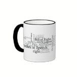 First Amendment Free Speech: Journalist, Lawyer's mugs