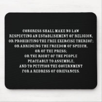 First Amendment Mousepads
