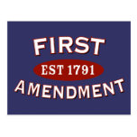 First Amendment Post Card