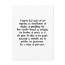 First Amendment Post Cards