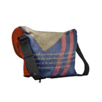 FIRST AMENDMENT POUCH COURIER BAG