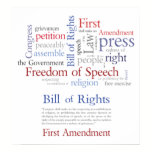 First Amendment Rights - Freedom of Speech posters