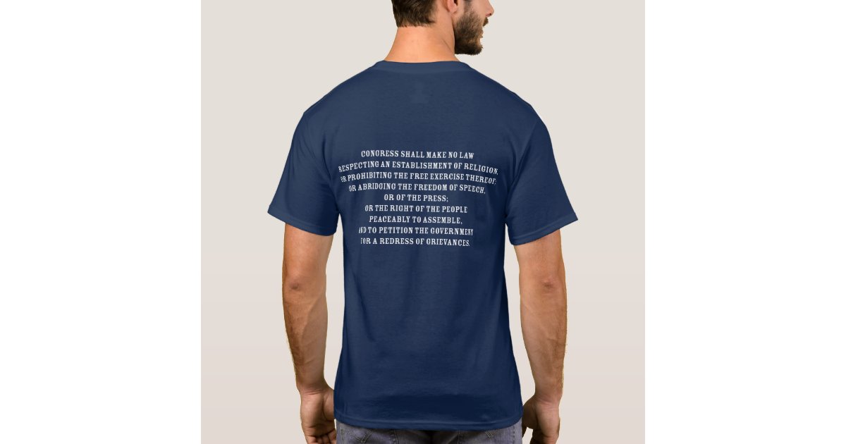 first amendment t shirt