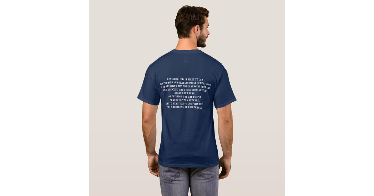 first amendment t shirt