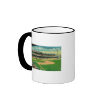 First Base Bleachers View of Crosley Field Mug