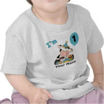 First Birthday Cow Shirts