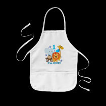 First Birthday Jungle aprons