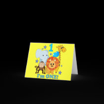 First Birthday Jungle cards
