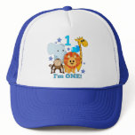 First Birthday Jungle Hats