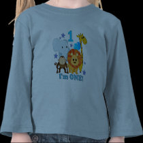 First Birthday Jungle t-shirts