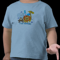 First Birthday Jungle t-shirts