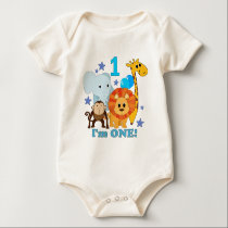 First Birthday Jungle t-shirts