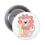 First Birthday Lion (pink)